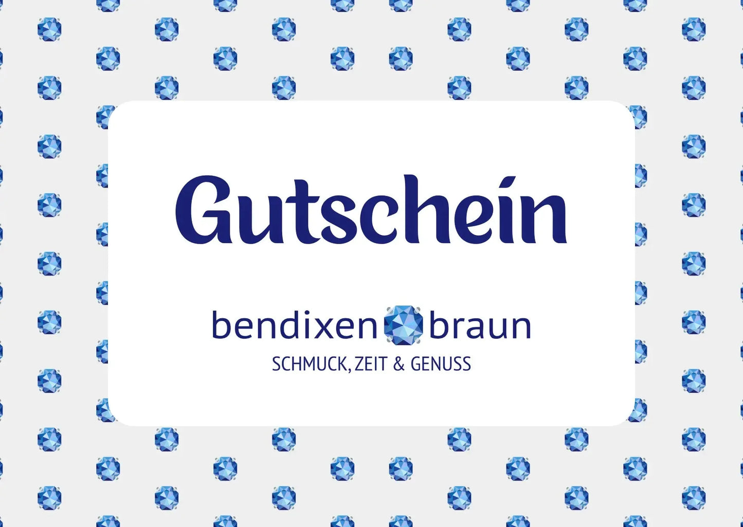 Bendixen-Braun Geschenkgutschein.