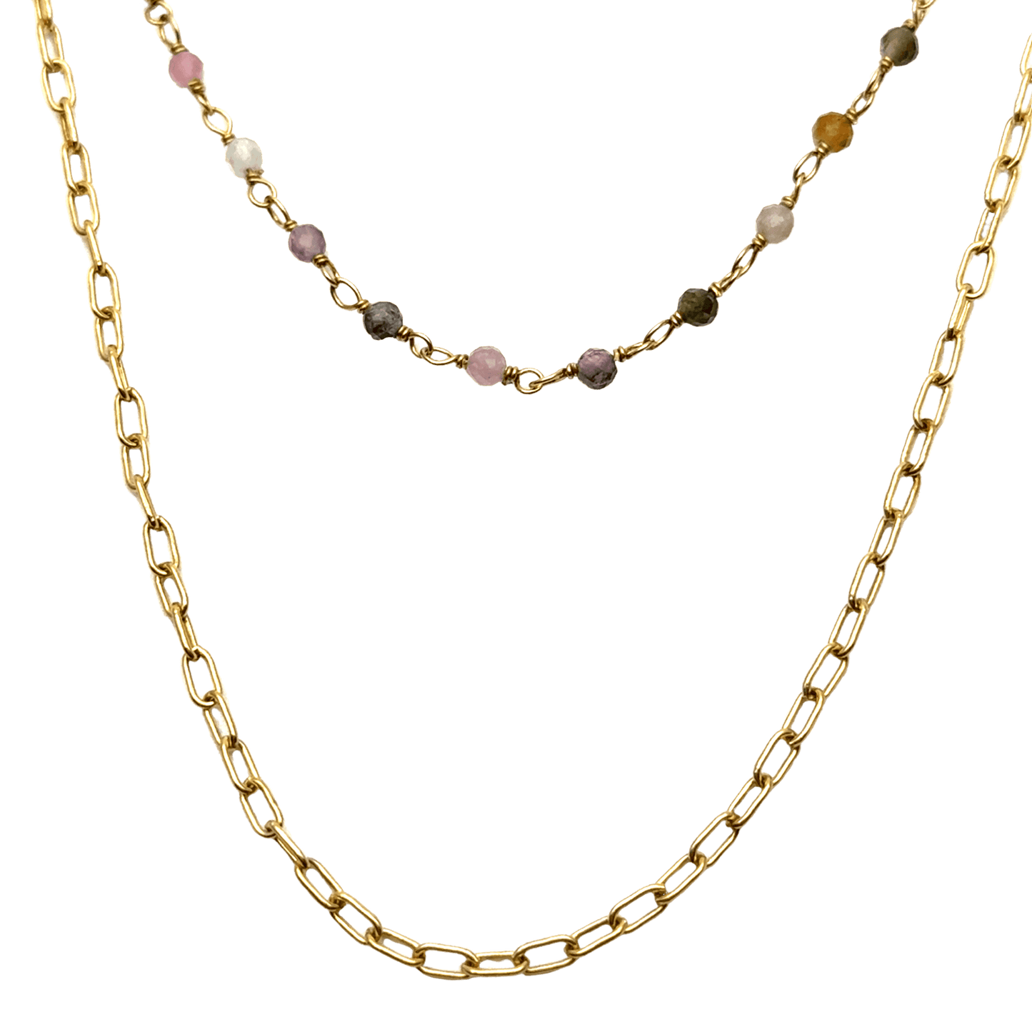 Manuela Carl Silberkette vergoldet 2-fach Bendixen-Braun – Dein Juwelier in Augsburg Schmuck