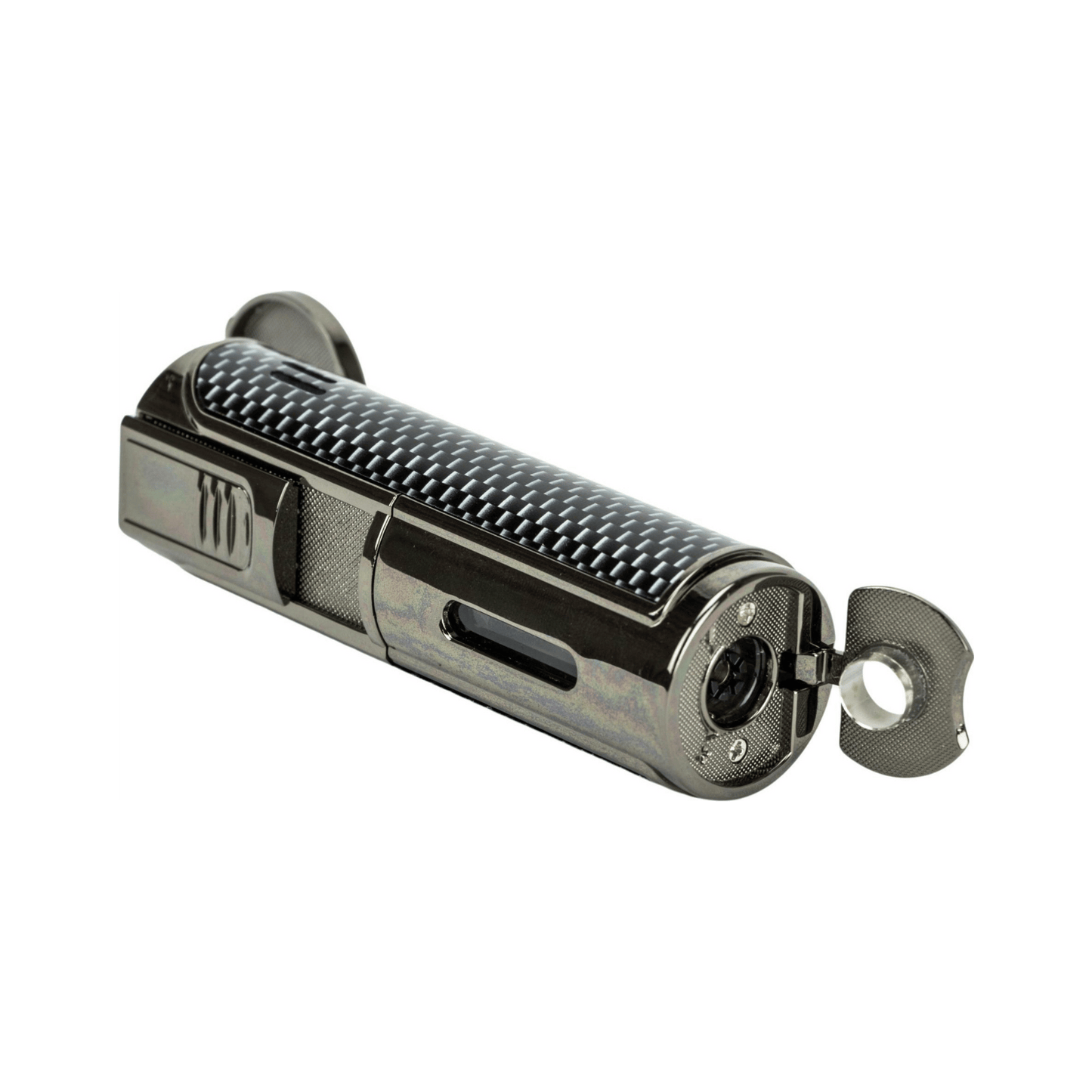 Passatore Feuerzeug 5-Flammen Jet Feuerzeug Carbon liegend Bendixen-Braun Zigarrenzubehör und Zigarren Augsburg und Online