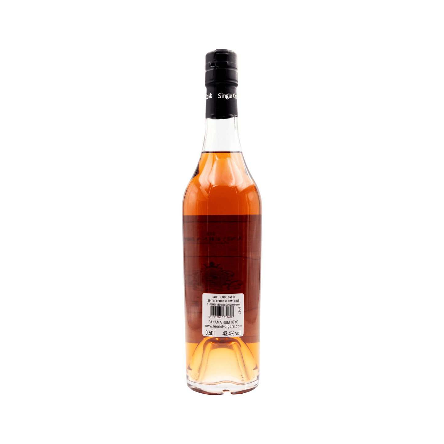 Ron Leonel Panama Rum Rückseite Bendixen-Braun – Dein Fachgeschäft für Spirituosen in Augsburg Rum