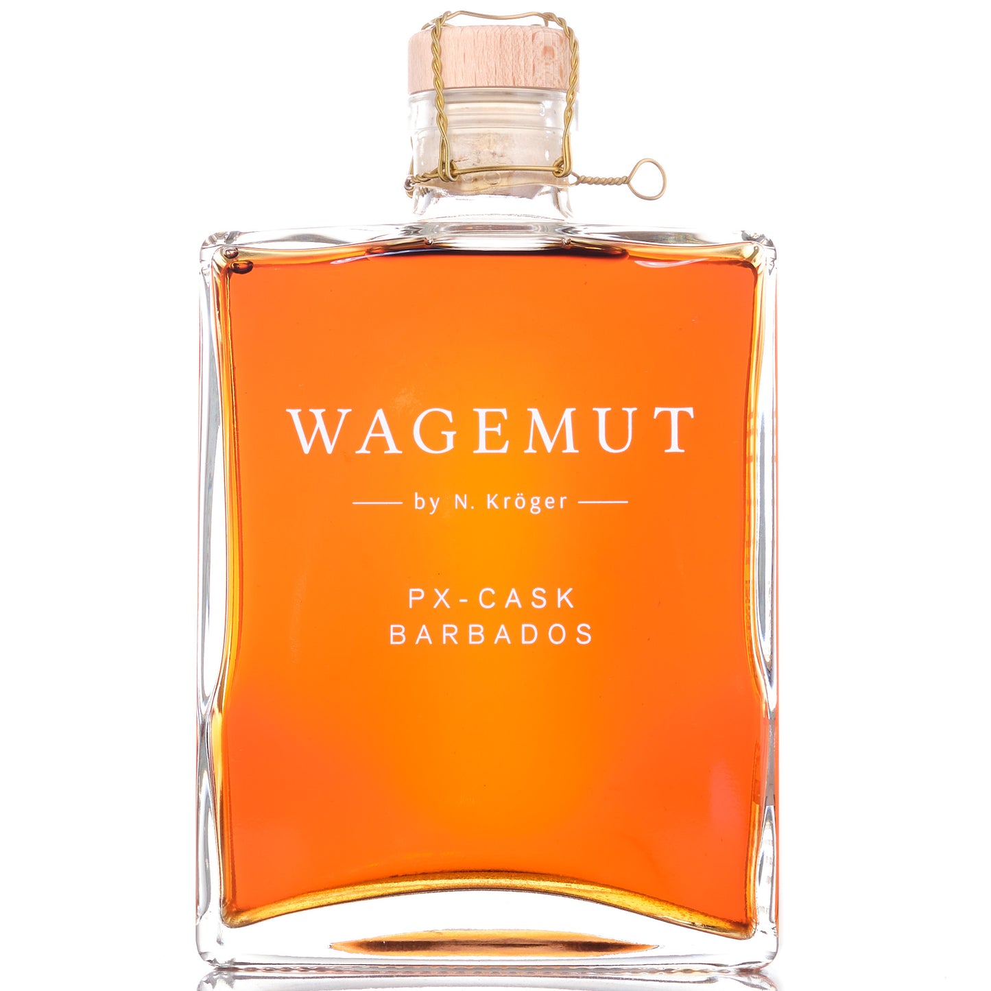 Wagemut PX Cask Barbados Rum Front bei Bendixen-Braun Spirituosen Augsburg und Online