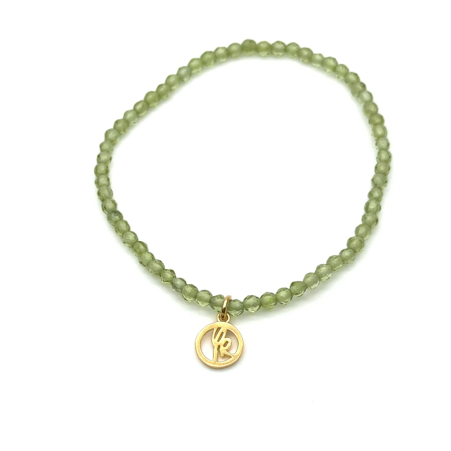 Yvette Ries Armband Peridot 925 vergoldet Bendixen-Braun – Dein Juwelier in Augsburg Schmuck