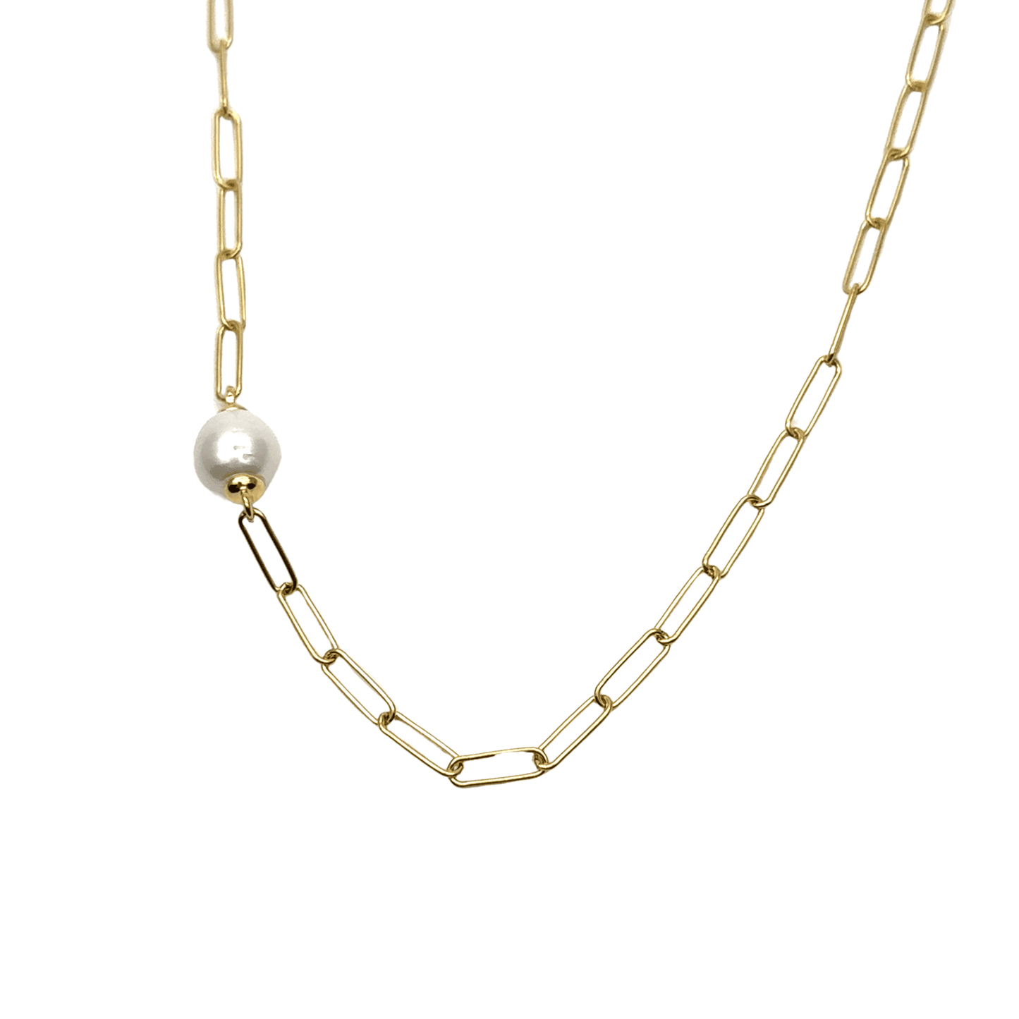 Yvette Ries Halskette Silber vergoldet Perle Bendixen-Braun - Dein Juwelier in Augsburg Schmuck