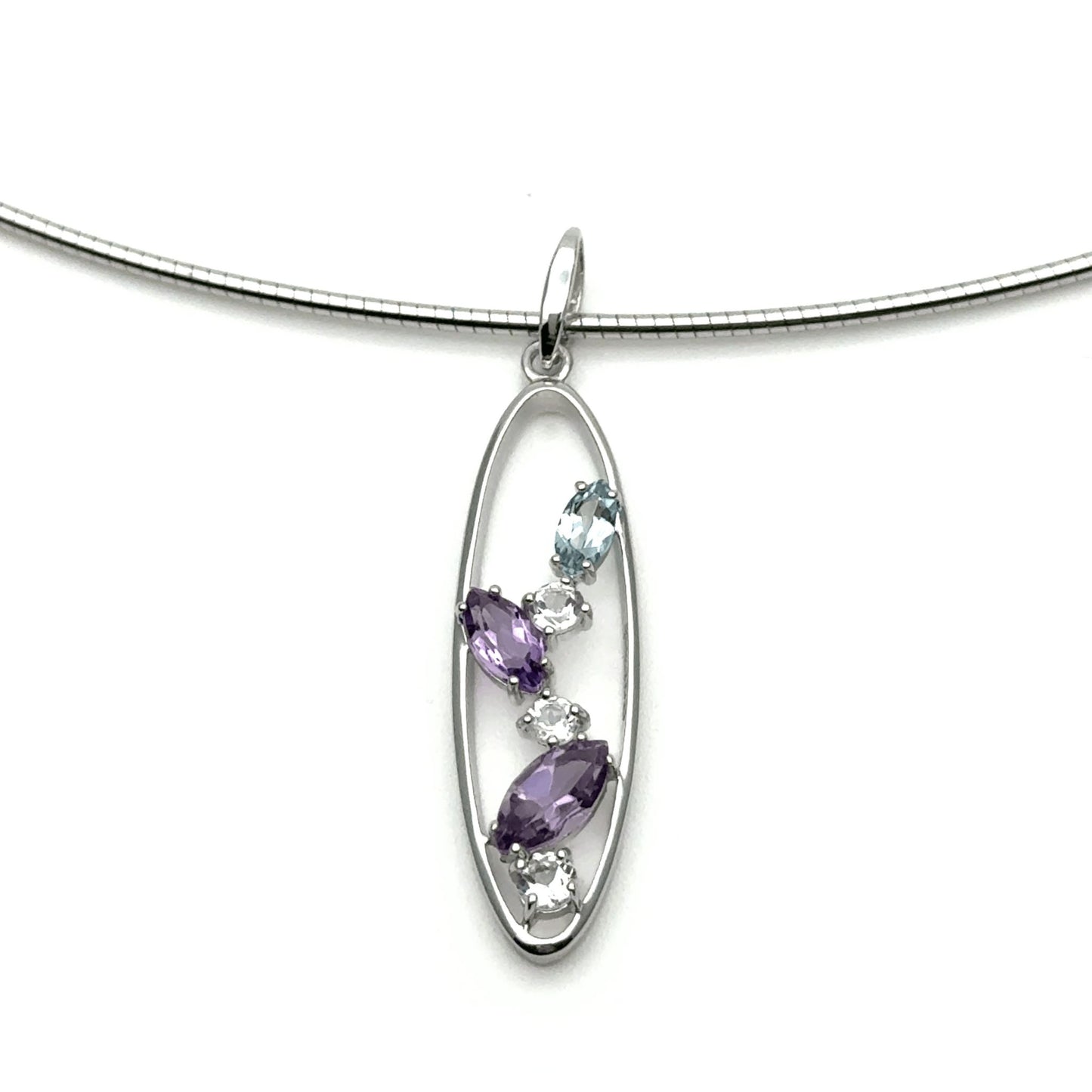 Yvette Ries Kette Silber 925 Anhänger Zirkonia Bendixen-Braun – Dein Juwelier in Augsburg Schmuck