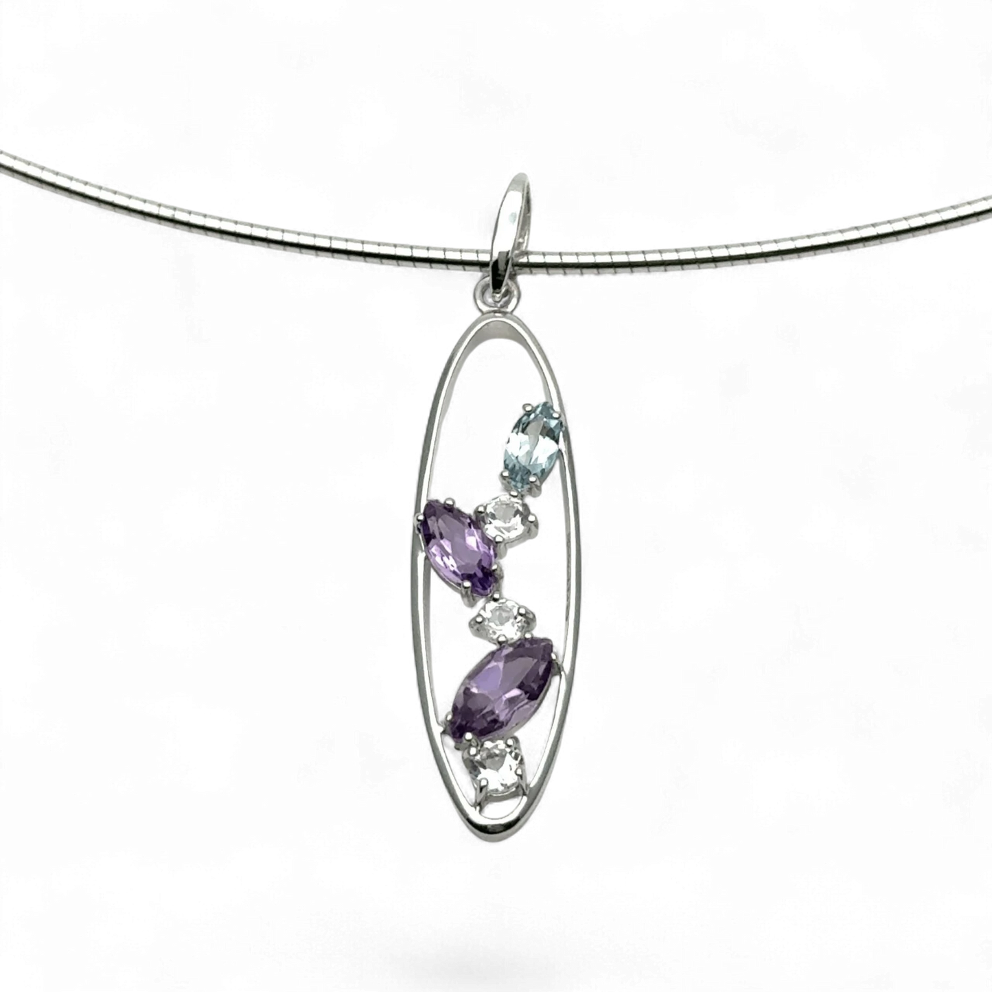 Yvette Ries Kette Silber 925 Anhänger Zirkonia Bendixen-Braun – Dein Juwelier in Augsburg Schmuck