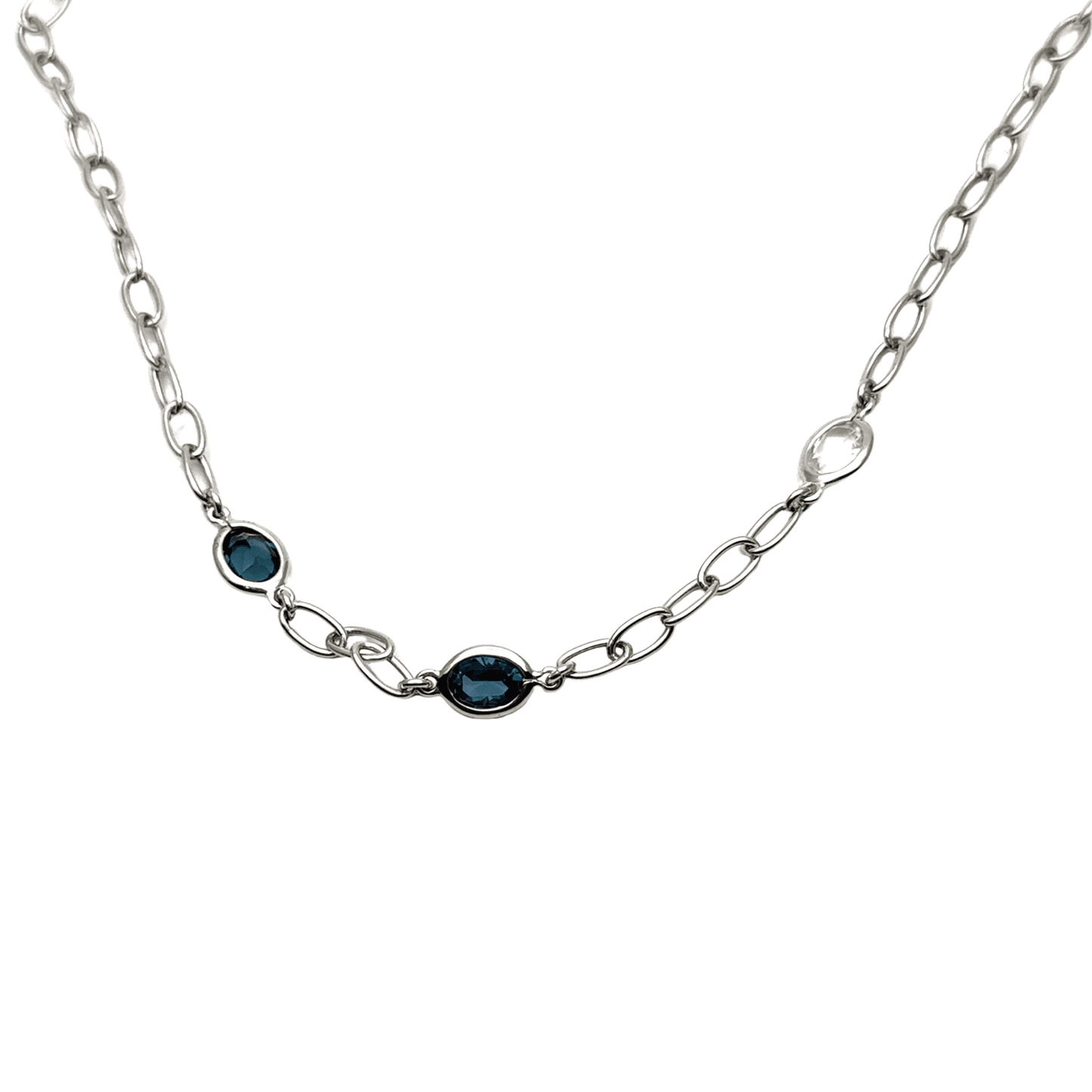 Yvette Ries Kette Silber rhodiniert mit Zirkonia Bendixen-Braun - Dein Juwelier Augsburg Schmuck