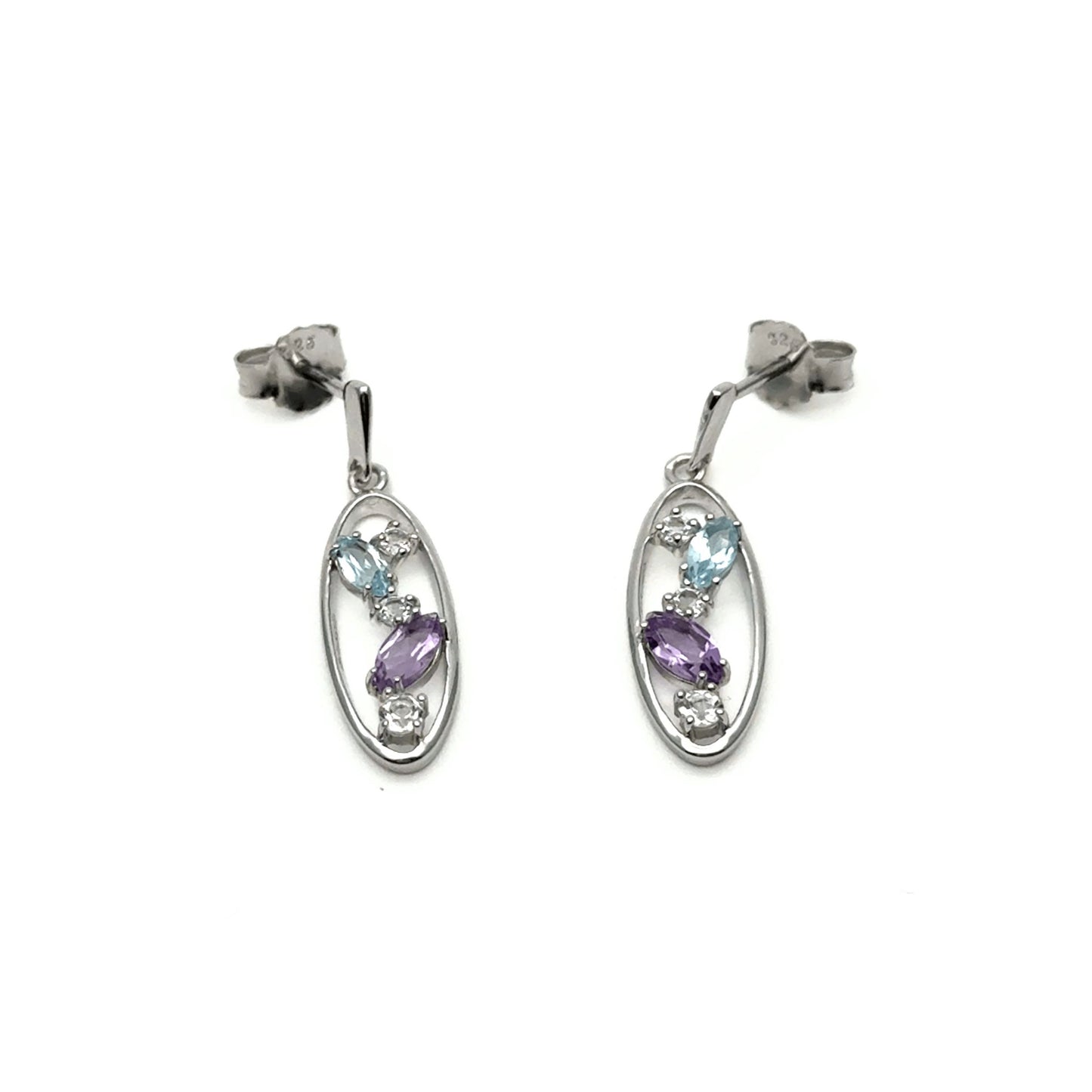 Yvette Ries Ohrpendel Silber 925 Zirkonia Bendixen-Braun – Dein Juwelier in Augsburg Schmuck