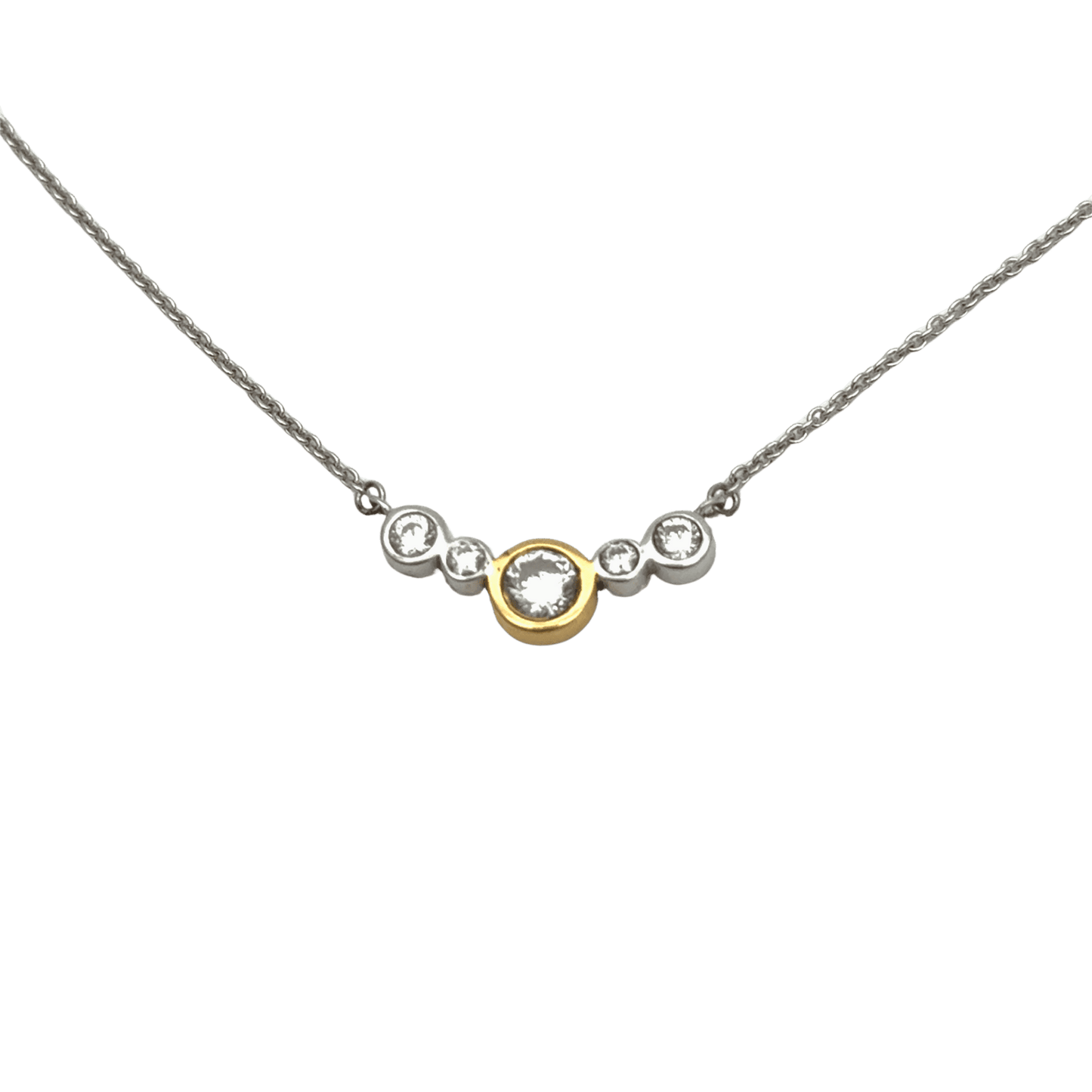 Yvette Ries Silberkette mit Zirkonia Anhänger Bendixen-Braun – Dein Juwelier in Augsburg Schmuck