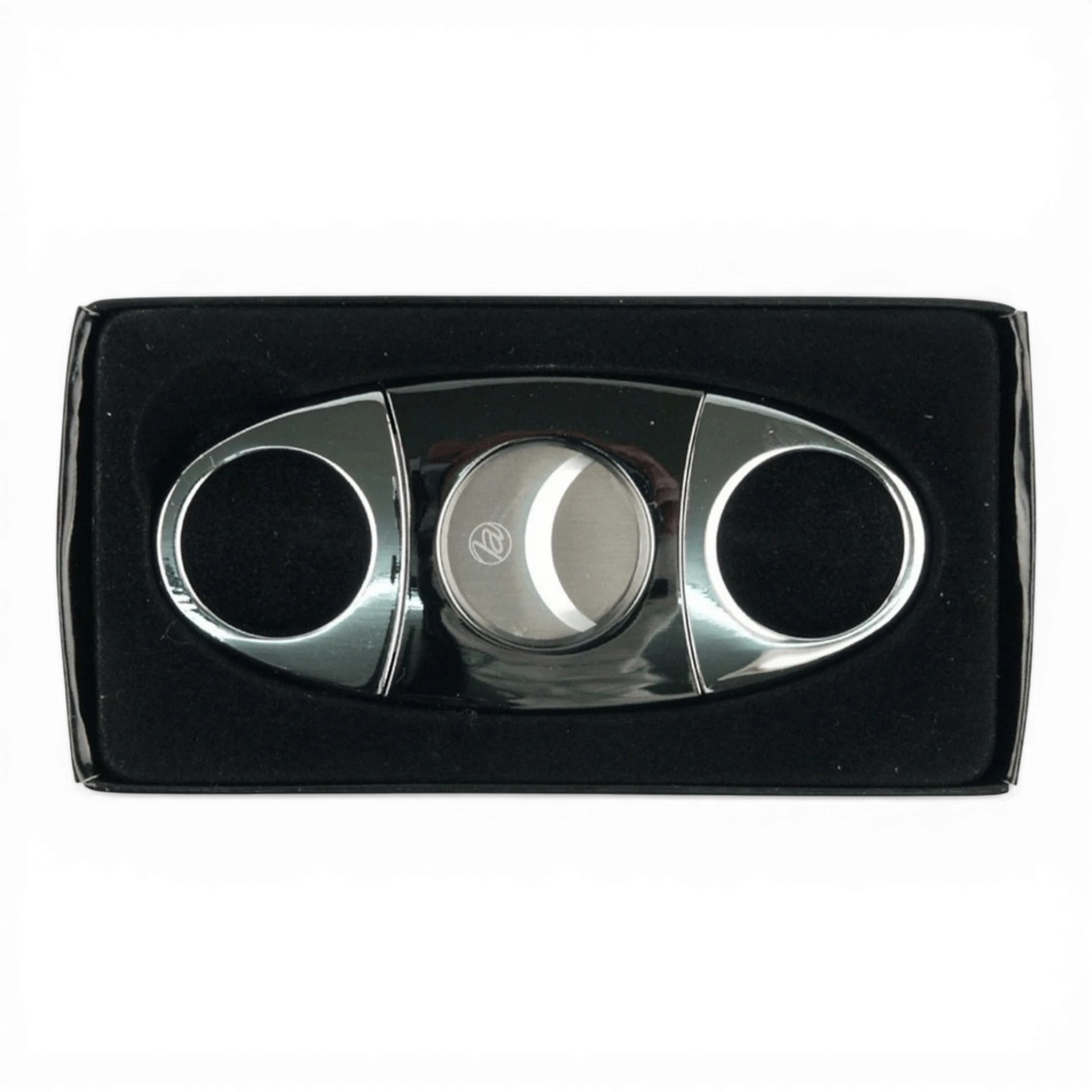 Zigarren-Abschneider Chrom Dark 23mm Verpackung Bendixen-Braun – Dein Fachgeschäft für Zigarren in Augsburg