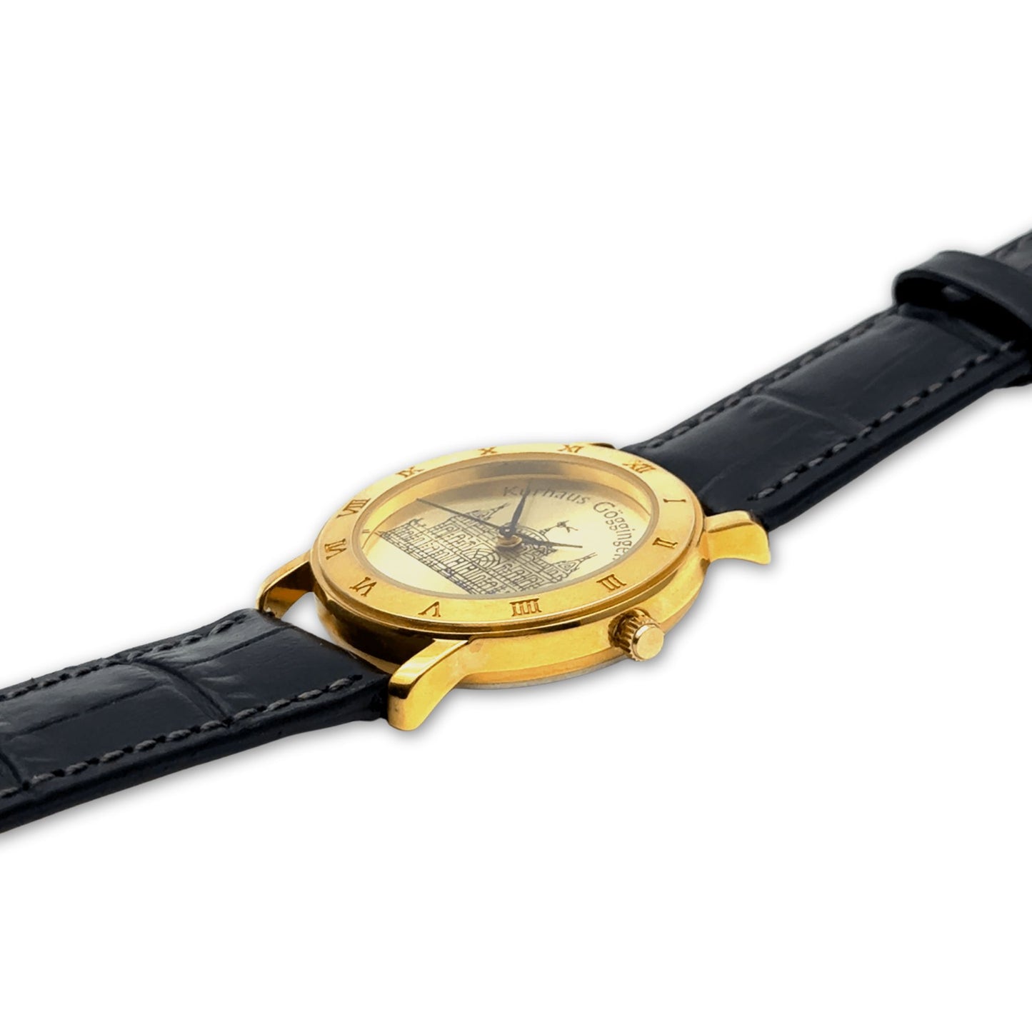 kurhaus uhr liegend Bendixen-Braun Dein Juwelier Augsburg für Besondere Momente