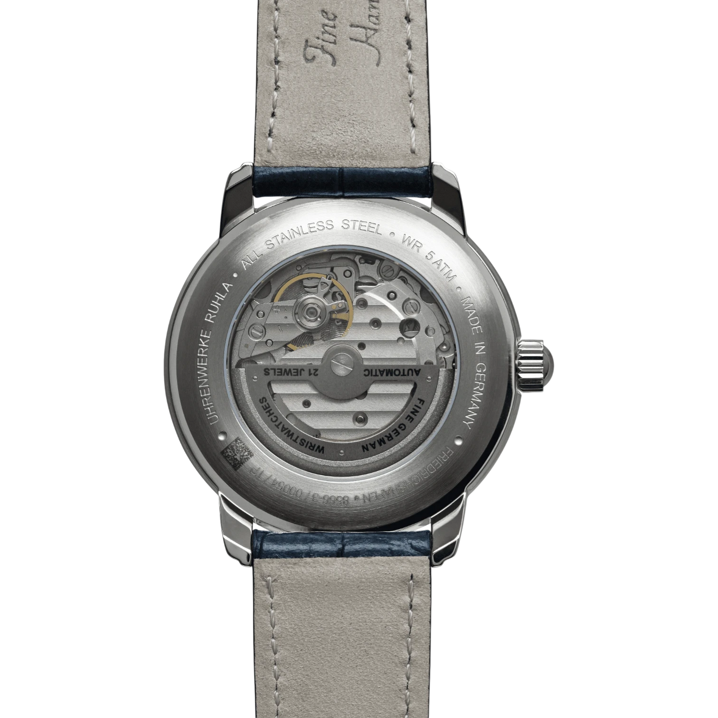 Zeppelin 8566-3 Herrenuhr Quarz Rückseite Bendixen-Braun – Dein Uhrengeschäft Augsburg Uhren