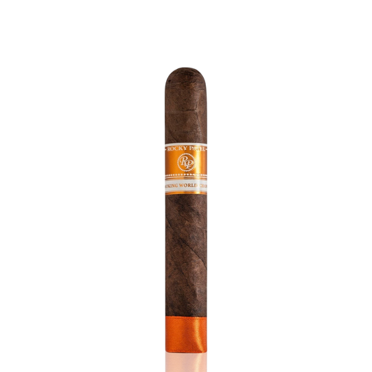 Bendixen-Braun Rocky Patel Cigar Smoking World Championship Robusto mit dunklem San Andres Deckblatt und Bauchbinde