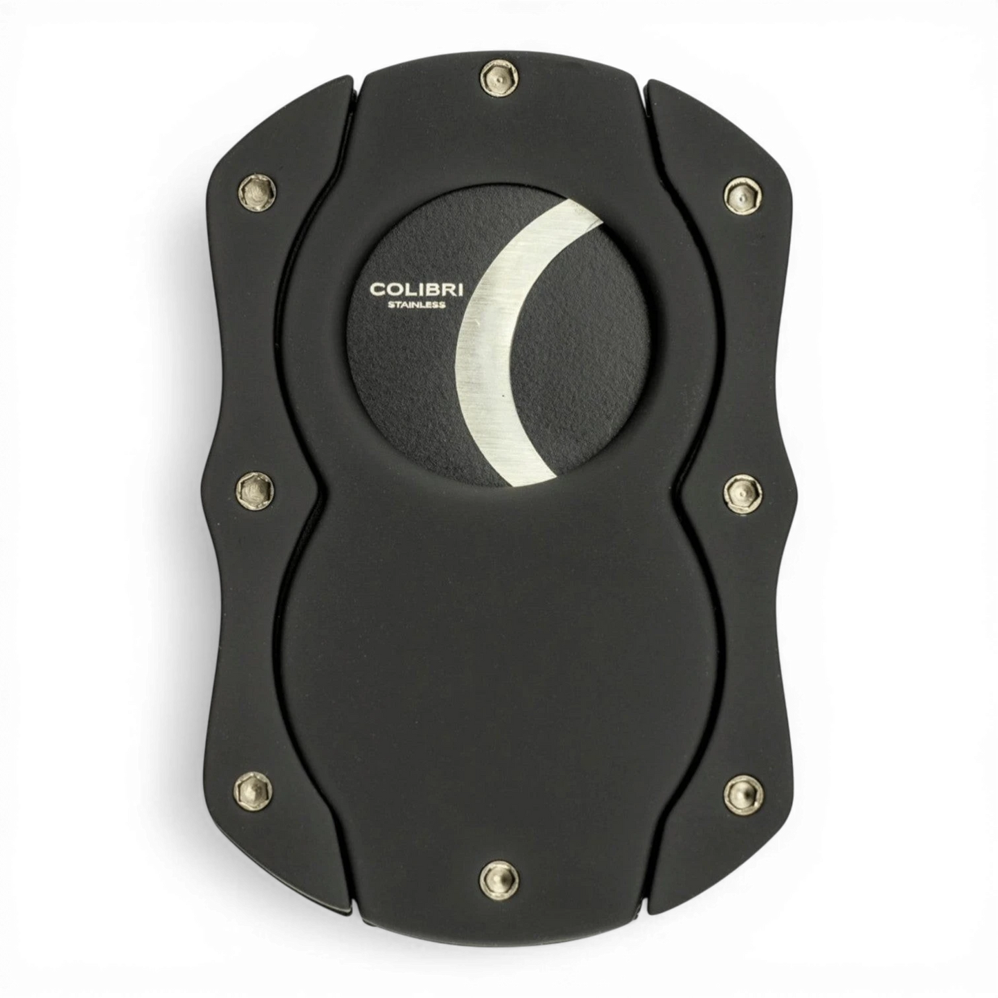 Colibri Zigarren Abschneider silikonbeschichtet Schwarz Rückseite Bendixen-Braun Zigarrenzubehör und Zigarren Augsburg und Online