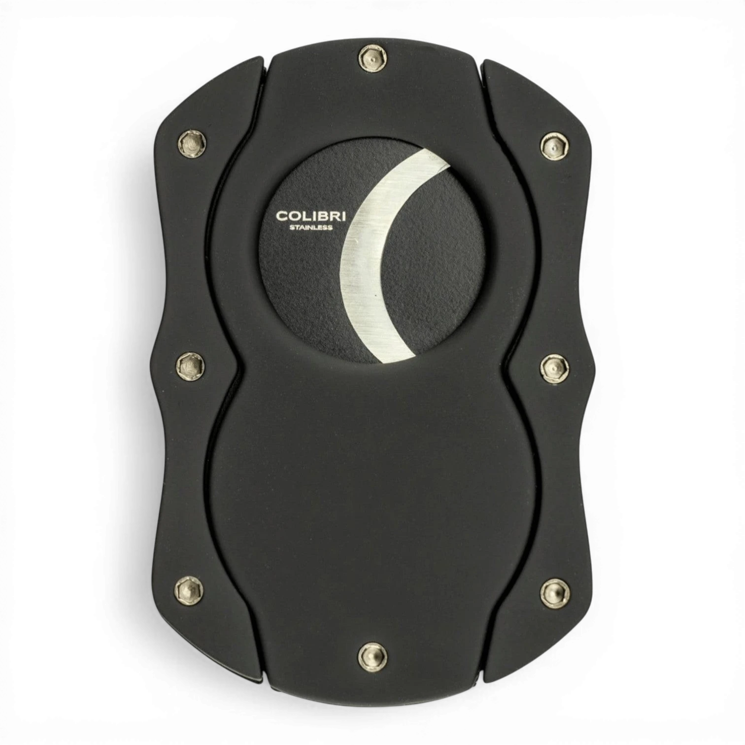 Colibri Zigarren Abschneider silikonbeschichtet Schwarz Rückseite Bendixen-Braun Zigarrenzubehör und Zigarren Augsburg und Online
