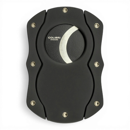 Colibri Zigarren Abschneider silikonbeschichtet Schwarz Rückseite Bendixen-Braun Zigarrenzubehör und Zigarren Augsburg und Online
