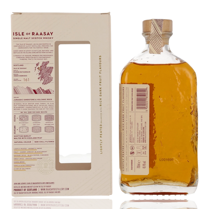 Isle of Raasay Single Malt Whisky 0.7L Hinten Bendixen-Braun – Dein Fachgeschäft für Zigarren und Spirituosen in Augsburg