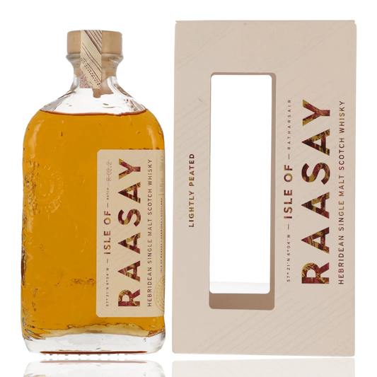 Isle of Raasay Single Malt Whisky 0.7L Front Bendixen-Braun – Dein Fachgeschäft für Zigarren und Spirituosen in Augsburg