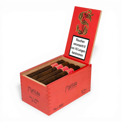 Matilde Limited Exposure No. 1 – Kiste offen Bendixen-Braun – Dein Fachgeschäft für Zigarren in Augsburg