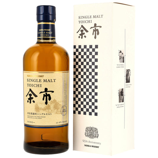 Nikka Yoichi Single Malt 90th Anniversary Front Bendixen-Braun – Dein Fachgeschäft für Zigarren und Spirituosen in Augsburg