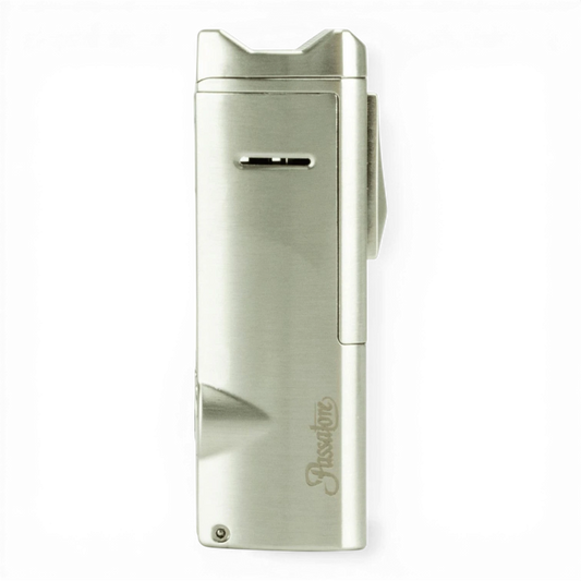 Passatore Feuerzeug 3-Flammen Jet Feuerzeug Silber Bendixen-Braun Zigarrenzubehör und Zigarren Augsburg und Online