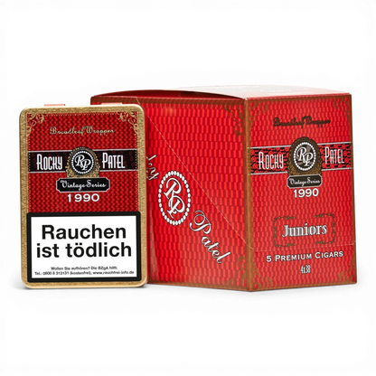 Rocky Patel Vintage Series 1990 Juniors Perla 5 Box Bendixen-Braun – Dein Fachgeschäft für Zigarren in Augsburg