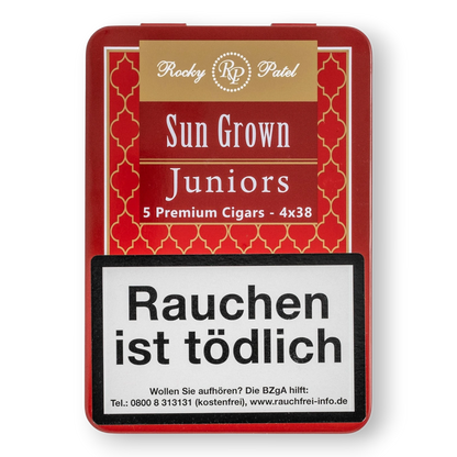 Rocky Patel Sun Grown Juniors Box Bendixen-Braun – Dein Fachgeschäft für Zigarren in Augsburg