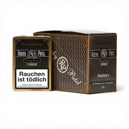 Rocky Patel Vintage 1992 Juniors Box Bendixen-Braun – Dein Fachgeschäft für Zigarren in Augsburg