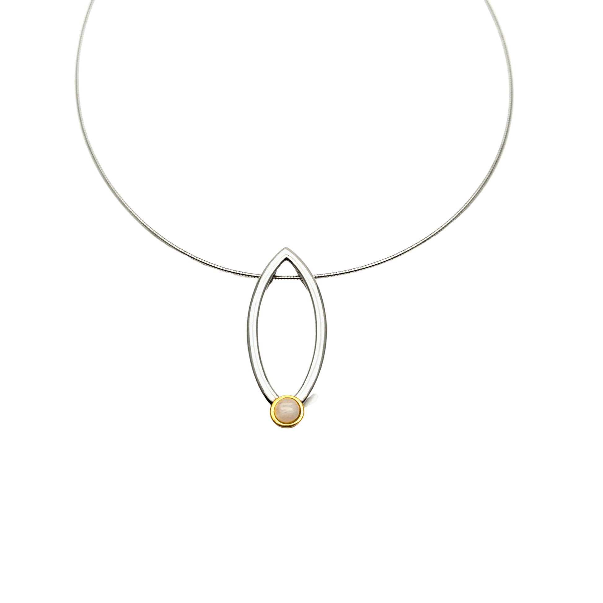 Silberkette mit Anhänger mit Mondstein Bendixen-Braun – Dein Juwelier in Augsburg Schmuck
