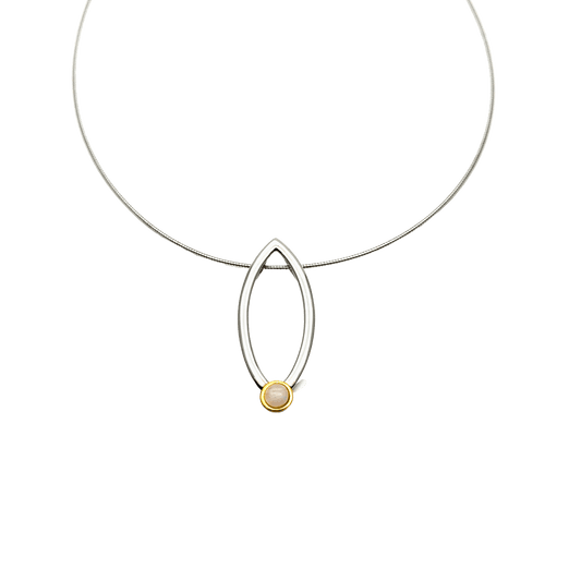 Silberkette mit Anhänger mit Mondstein Bendixen-Braun – Dein Juwelier in Augsburg Schmuck
