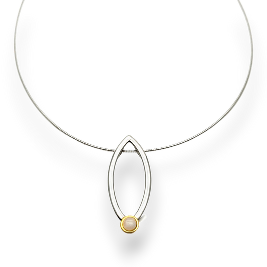 Silberkette mit Anhänger mit Mondstein Bendixen-Braun – Dein Juwelier in Augsburg Schmuck