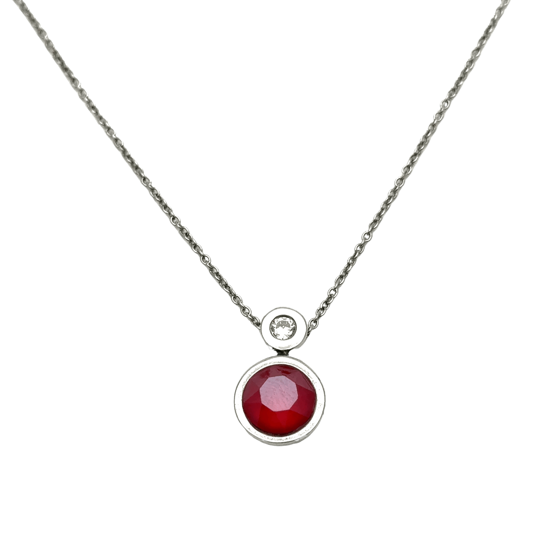 Silberkette rhodiniert mit Anhänger 5932012133714 Bendixen-Braun – Dein Juwelier in Augsburg Schmuck