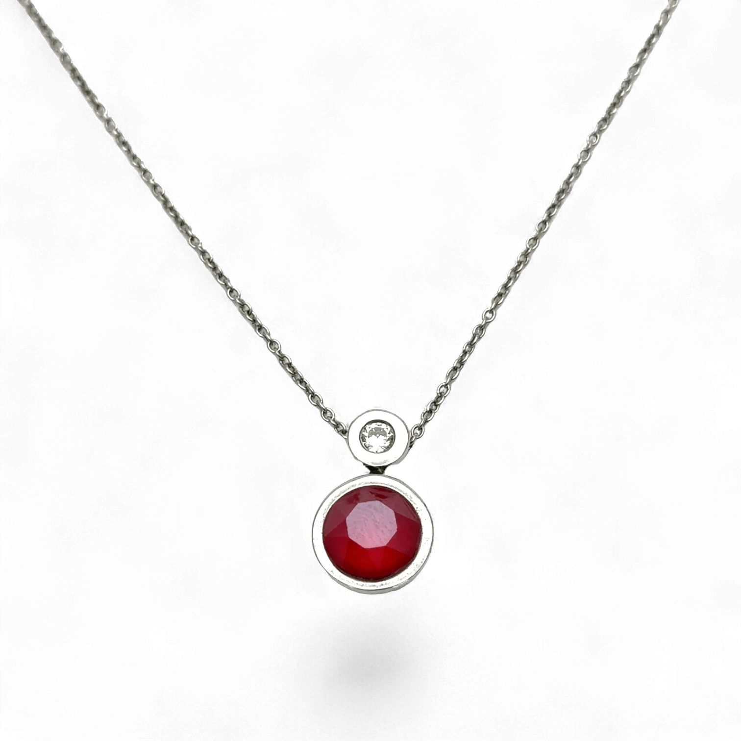 Silberkette rhodiniert mit Anhänger 5932012133714 Bendixen-Braun – Dein Juwelier in Augsburg Schmuck