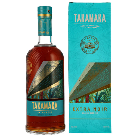 Takamaka Extra Noir Seychellen Rum 0.7L Front Bendixen-Braun – Dein Fachgeschäft für Zigarren und Spirituosen in Augsburg