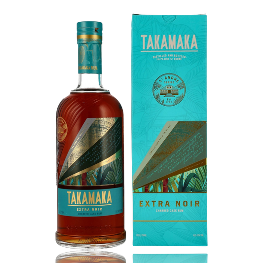 Takamaka Extra Noir Seychellen Rum 0.7L Front Bendixen-Braun – Dein Fachgeschäft für Zigarren und Spirituosen in Augsburg