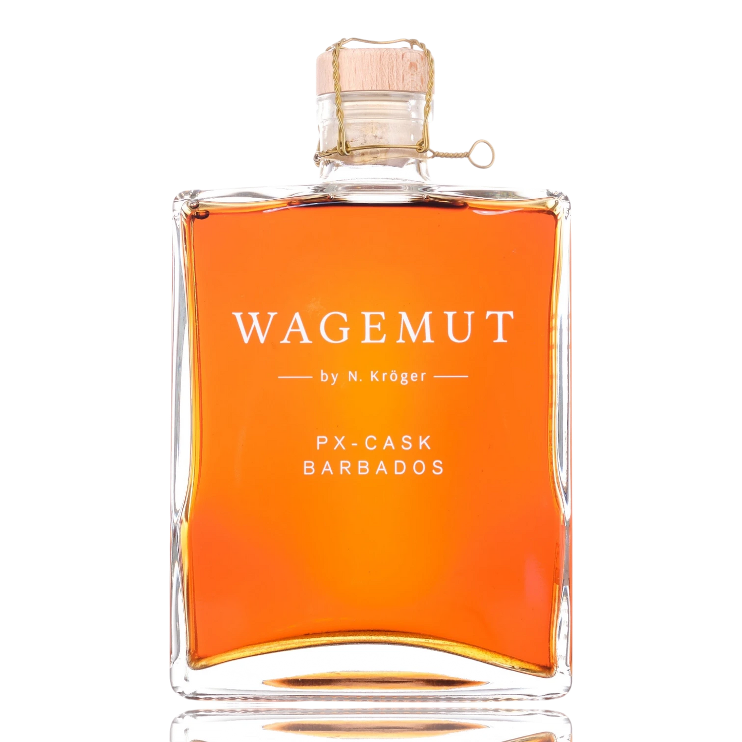 Wagemut PX Cask Barbados Rum Front bei Bendixen-Braun Spirituosen Augsburg und Online