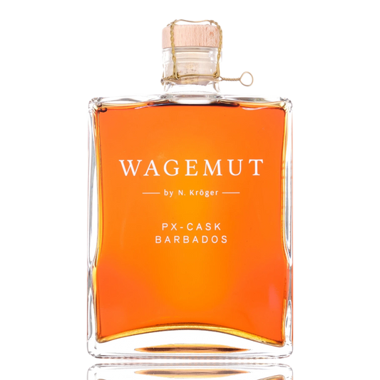 Wagemut PX Cask Barbados Rum Front bei Bendixen-Braun Spirituosen Augsburg und Online
