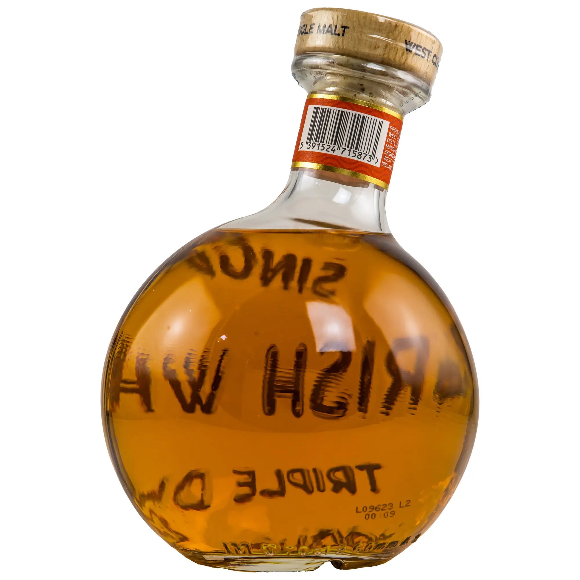 West Cork Maritime Rum Cask Rückseite Bendixen-Braun Spirituosen Fachgeschäft in Augsburg