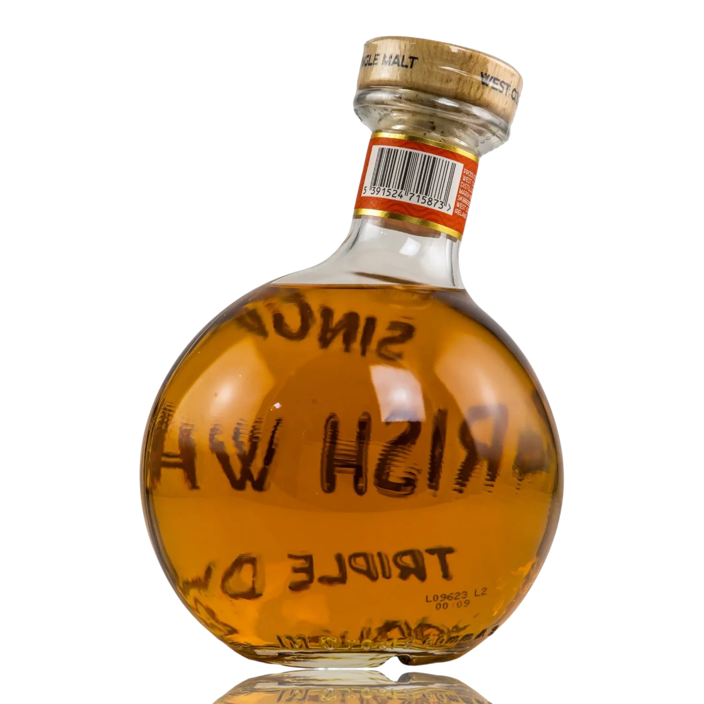West Cork Maritime Rum Cask Rückseite Bendixen-Braun Spirituosen Fachgeschäft in Augsburg