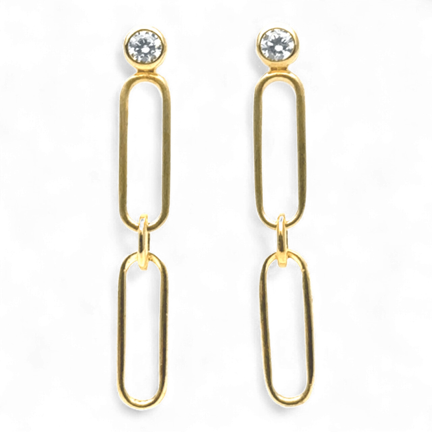 Yvette Ries 1008107004 Ohrhänger Silber vergoldet Zirkonia Bendixen-Braun Schmuck Augsburg und Online