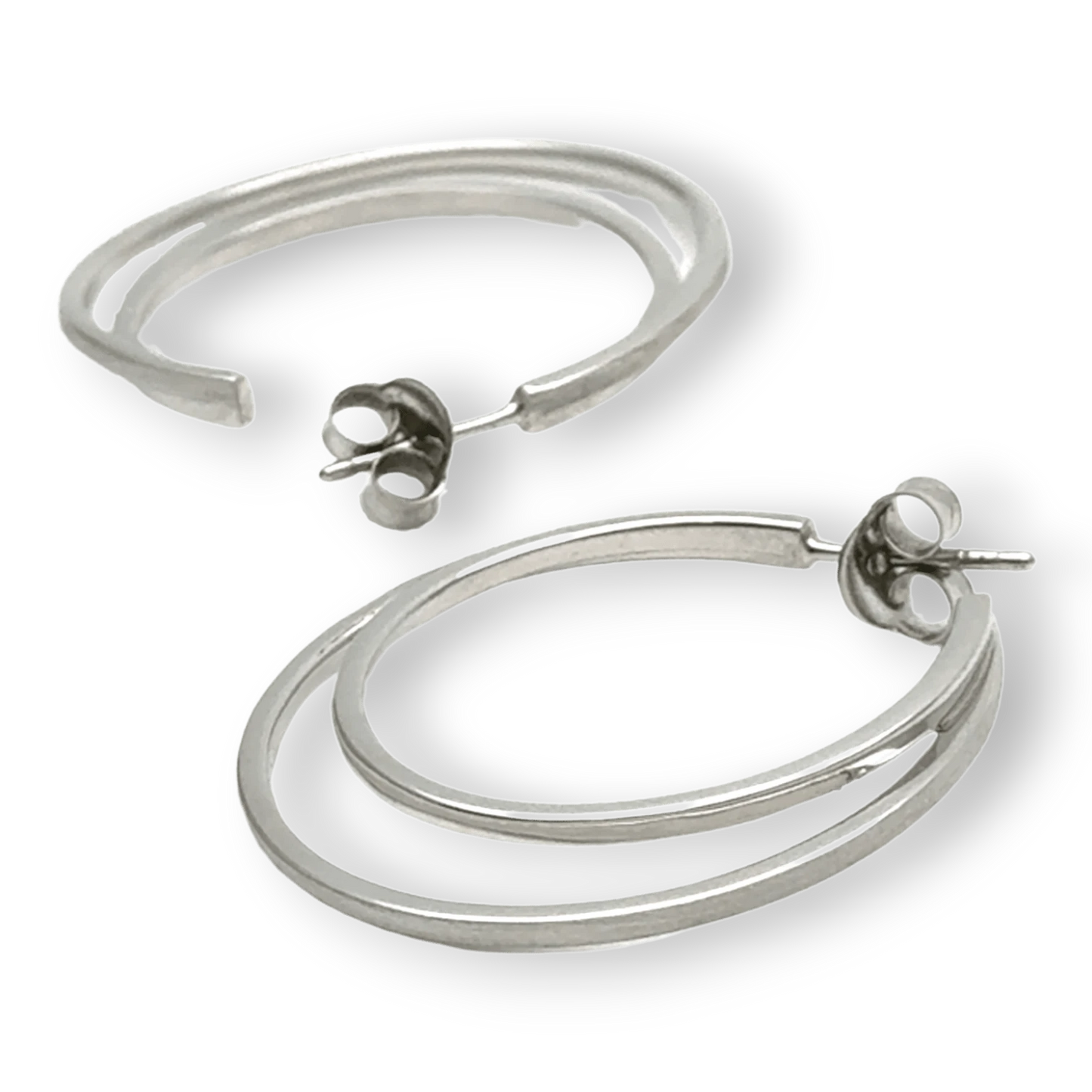 Yvette Ries Creolen Silber rhodiniert 1007108002 Bendixen-Braun - Dein Juwelier in Augsburg Schmuck