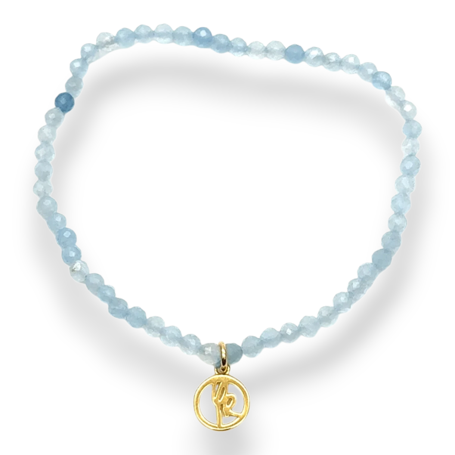 Yvette Ries Armband Aquamarin 925 vergoldet Bendixen-Braun – Dein Juwelier in Augsburg Schmuck