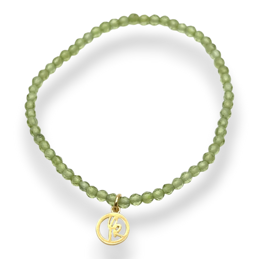 Yvette Ries Armband Peridot 925 vergoldet Bendixen-Braun – Dein Juwelier in Augsburg Schmuck