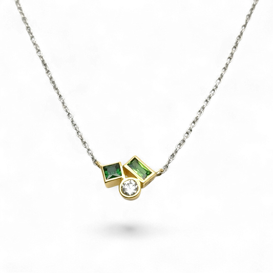Yvette Ries Kette aus 925er Silber mit funkelndem Zirkonia – ein zartes Highlight für jeden Tag, erhältlich bei Bendixen-Braun, Deinem Juwelier für Schmuck in Augsburg.