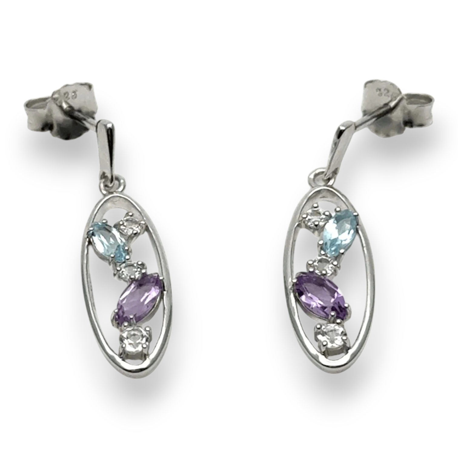 Yvette Ries Ohrpendel Silber 925 Zirkonia Bendixen-Braun – Dein Juwelier in Augsburg Schmuck