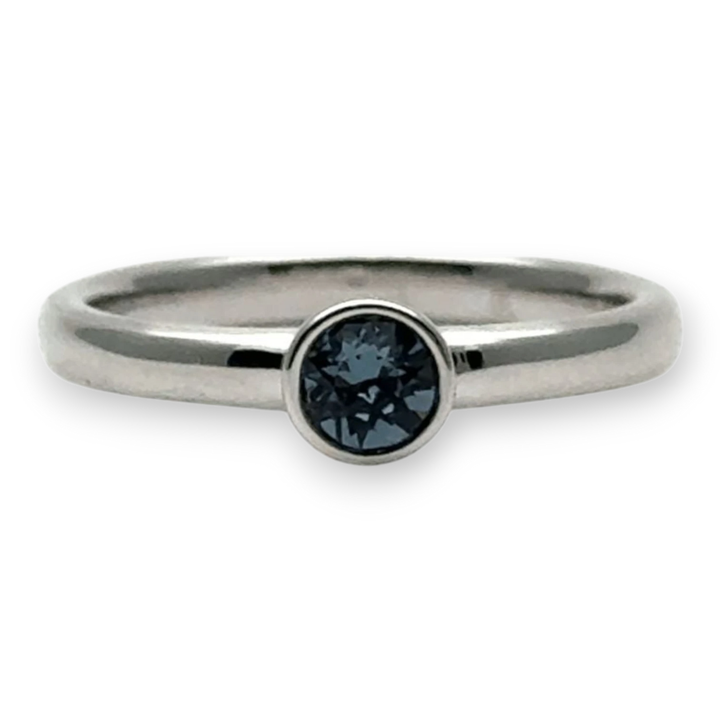 Yvette Ries Ring Silber 925 Zirkonia denim blue Bendixen-Braun – Dein Juwelier in Augsburg Schmuck