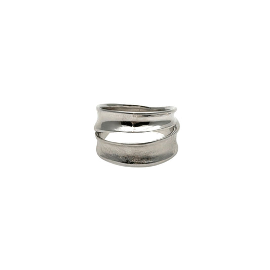 Yvette Ries Ring Silber zweifach rhodiniert Bendixen-Braun – Dein Juwelier in Augsburg Schmuck