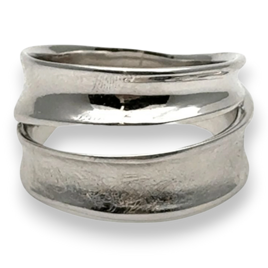 Yvette Ries Ring Silber zweifach rhodiniert Bendixen-Braun – Dein Juwelier in Augsburg Schmuck