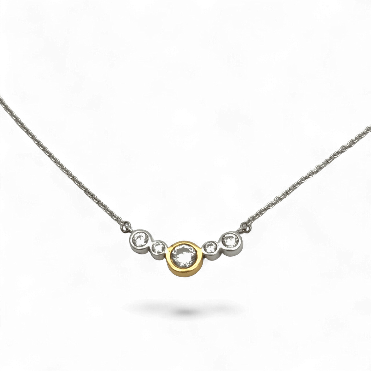 Yvette Ries Silberkette mit Zirkonia Anhänger Bendixen-Braun – Dein Juwelier in Augsburg Schmuck