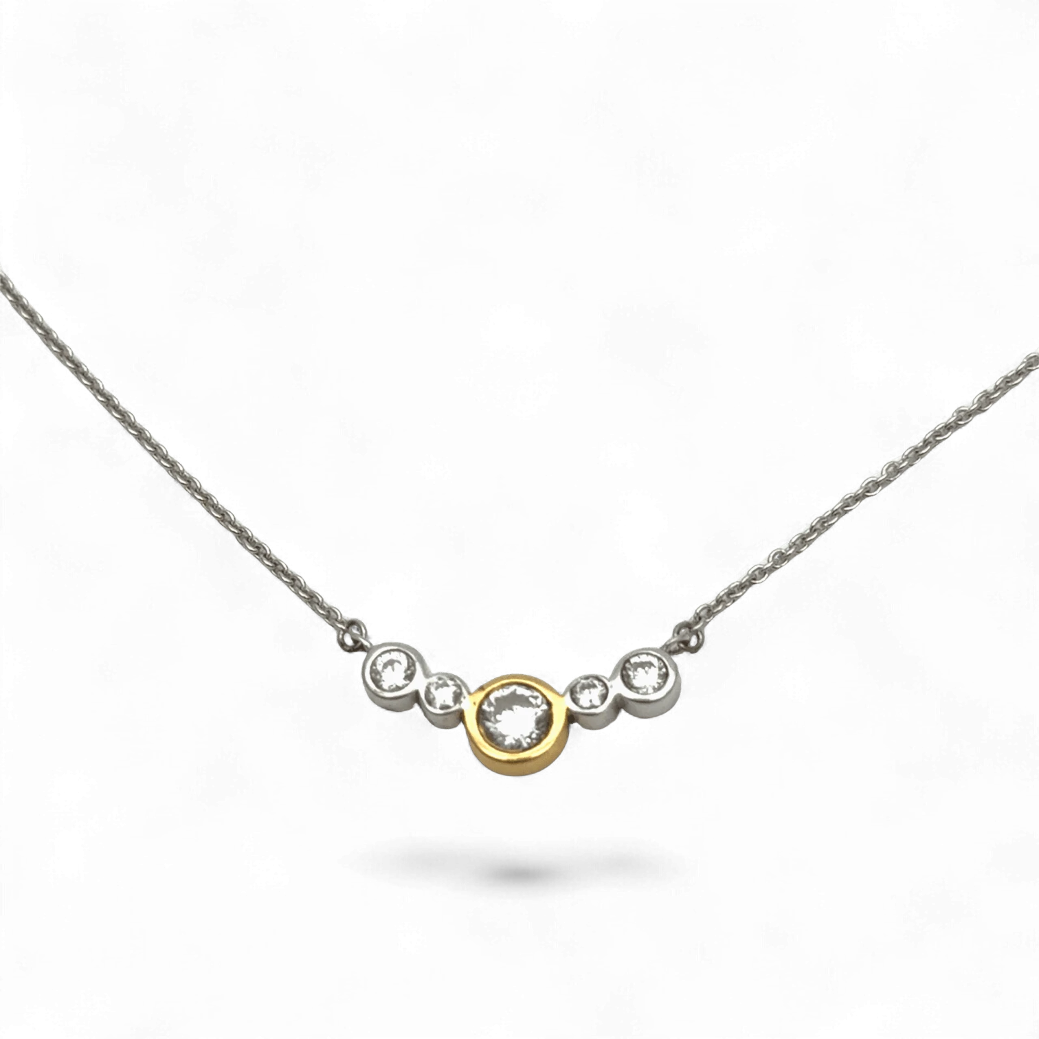 Yvette Ries Silberkette mit Zirkonia Anhänger Bendixen-Braun – Dein Juwelier in Augsburg Schmuck