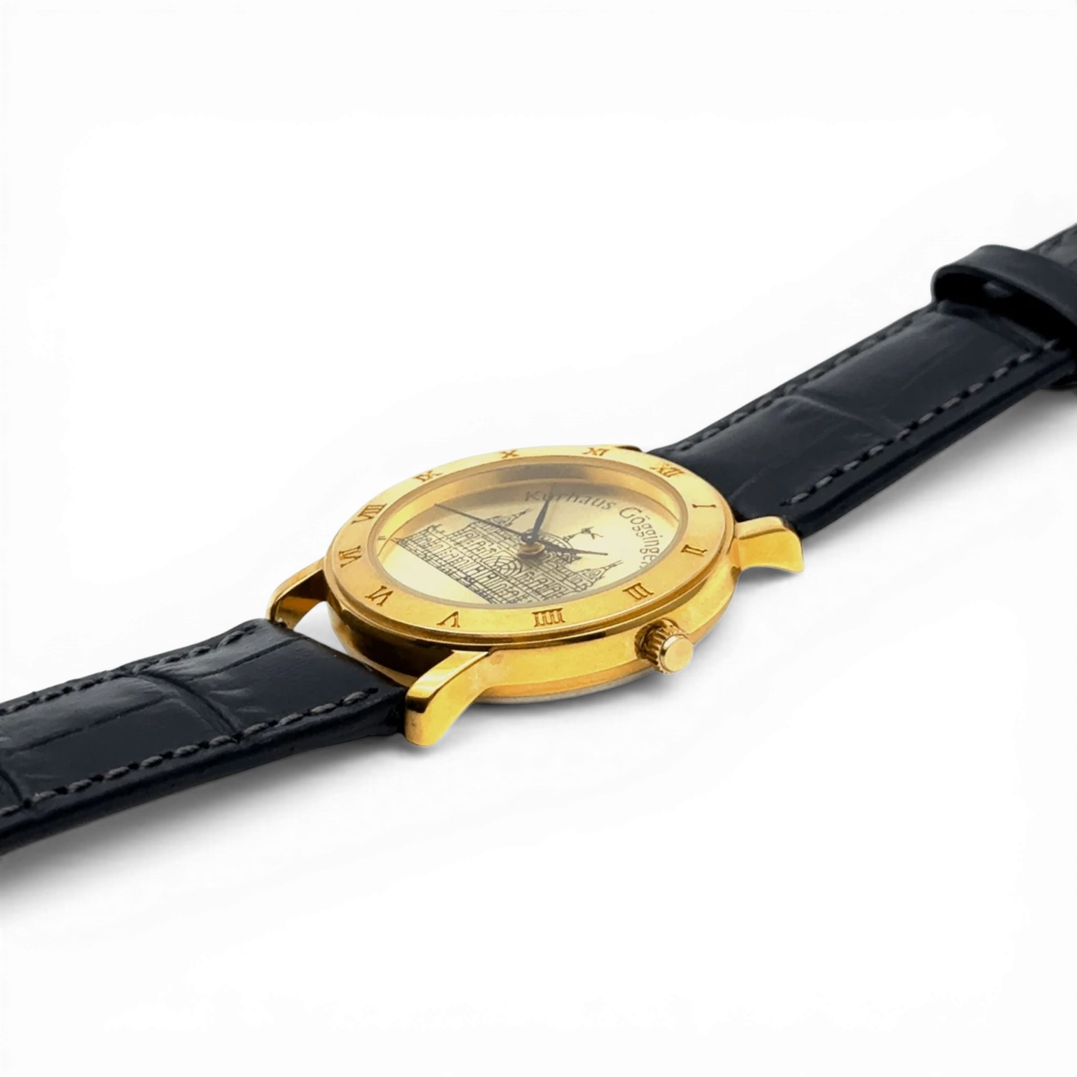 kurhaus uhr liegend Bendixen-Braun Dein Juwelier Augsburg für Besondere Momente